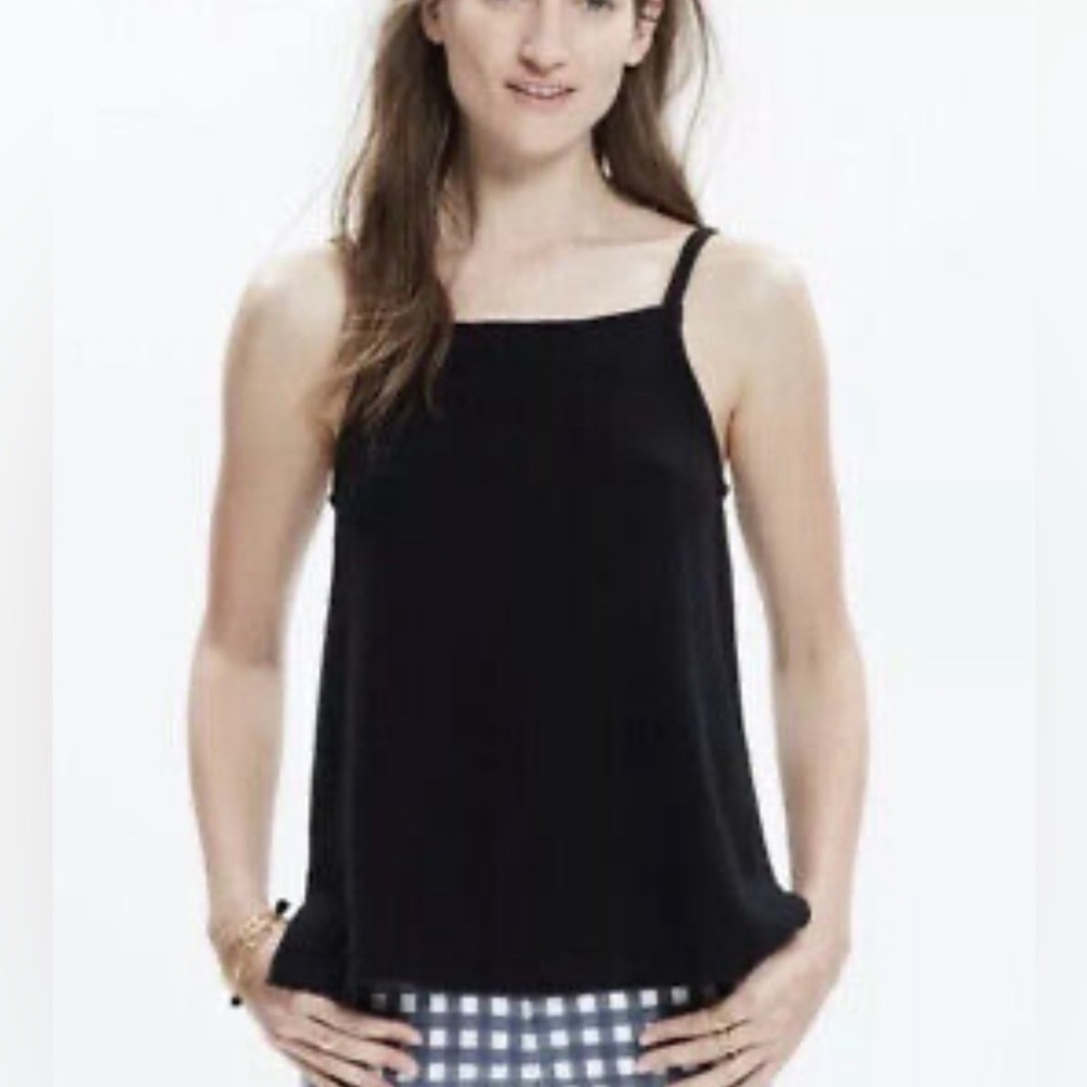 Madewell Square Neck Linen Tanks 2 for 1